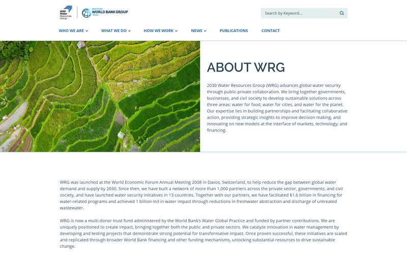 2030 WRG — About WRG